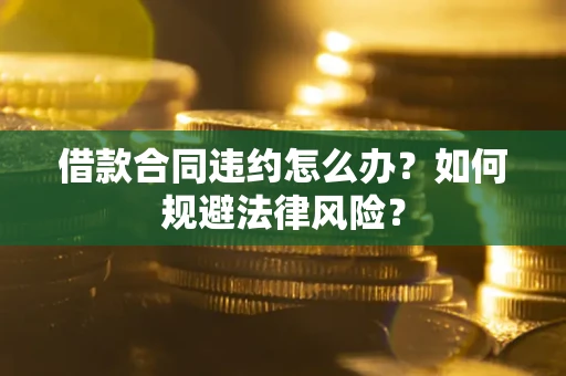 济南借款合同违约怎么办？如何规避法律风险？